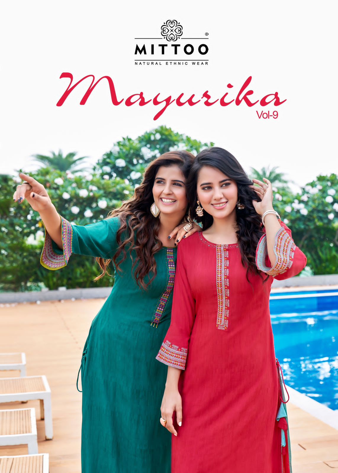 Mayurika Vol 8 By Mittoo Embroidery Kurtis Catalog
